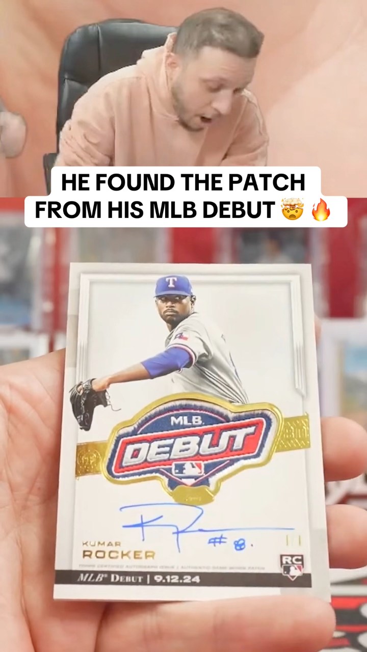 INSANE PULL 🔥 This 1/1 Kumar Rocker autograph card features a special ...