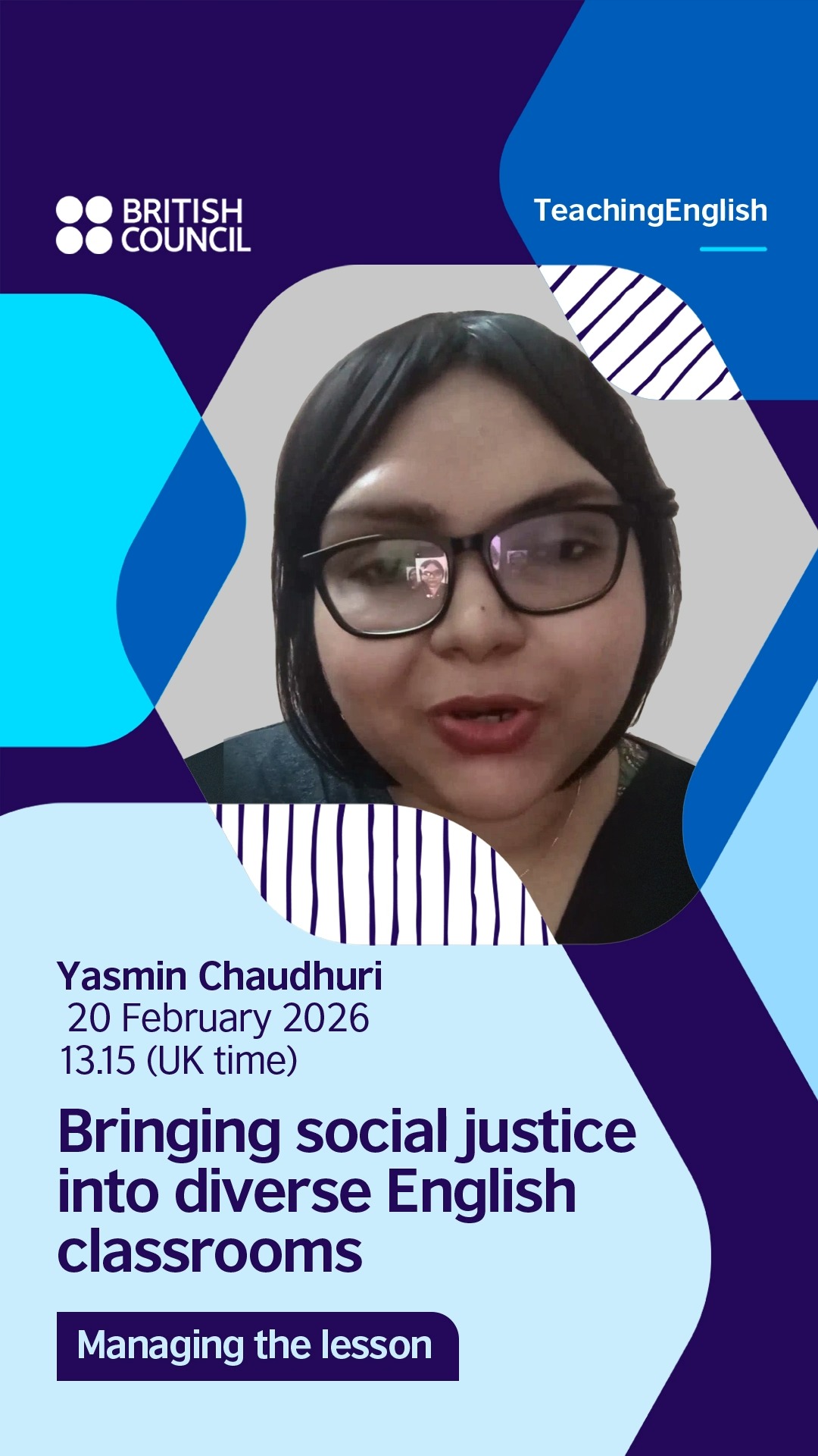 Bringing social justice into diverse English classrooms In this webinar ...