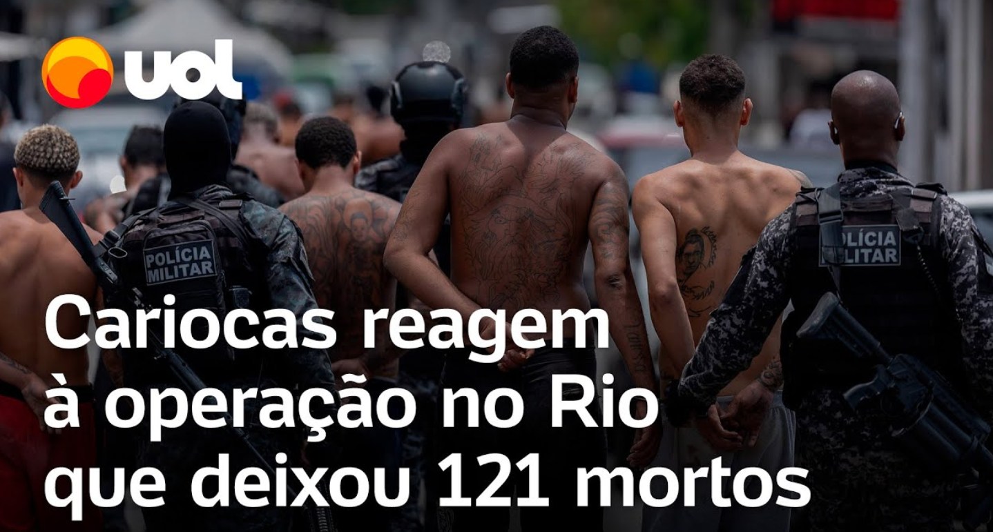 Operação no Rio de Janeiro: cariocas reagem a ação policial que deixou ...