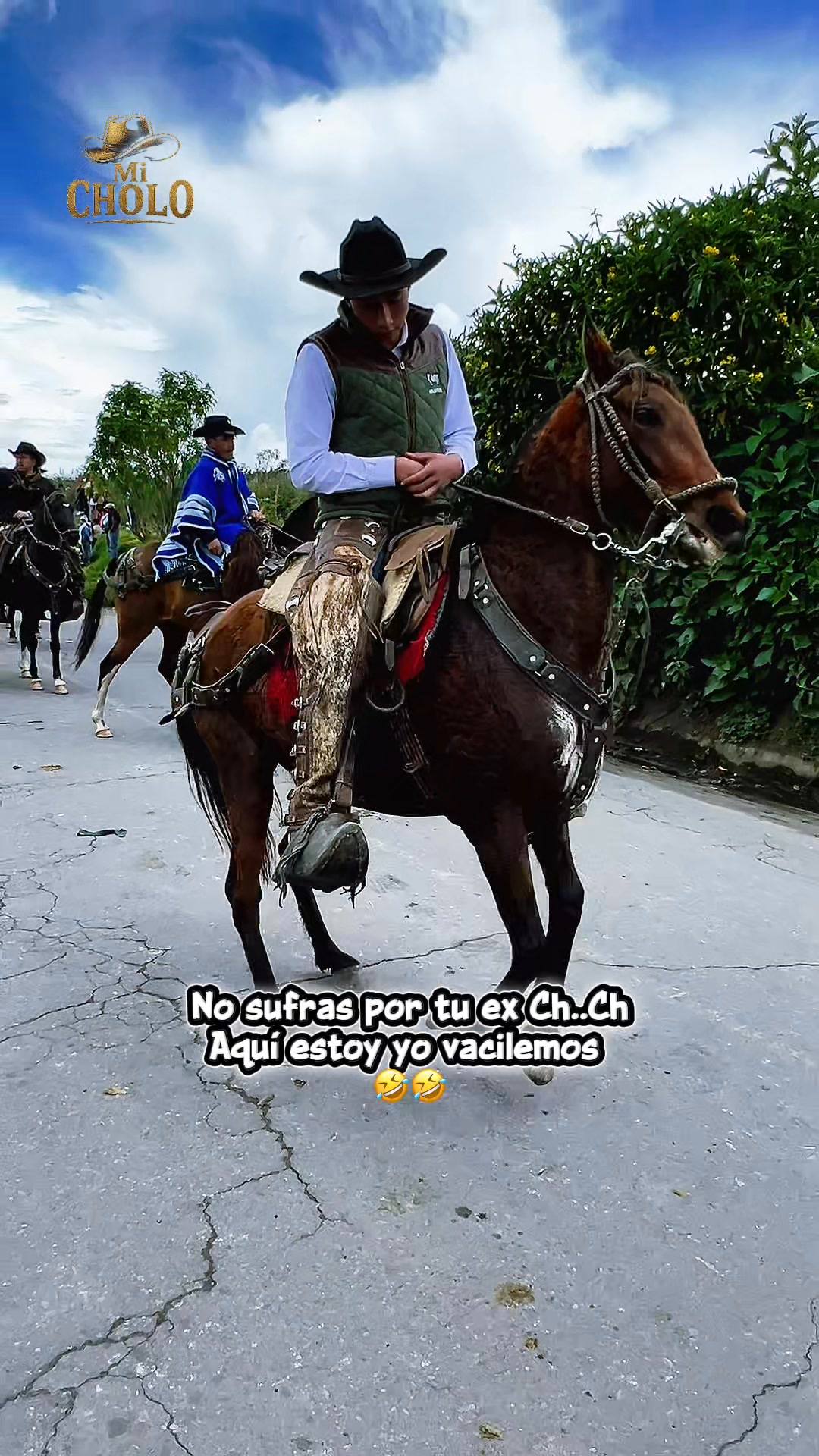 No pierda su tiempo vacilemos 🤣 #reelsviralシ #chagrasecuador # ...