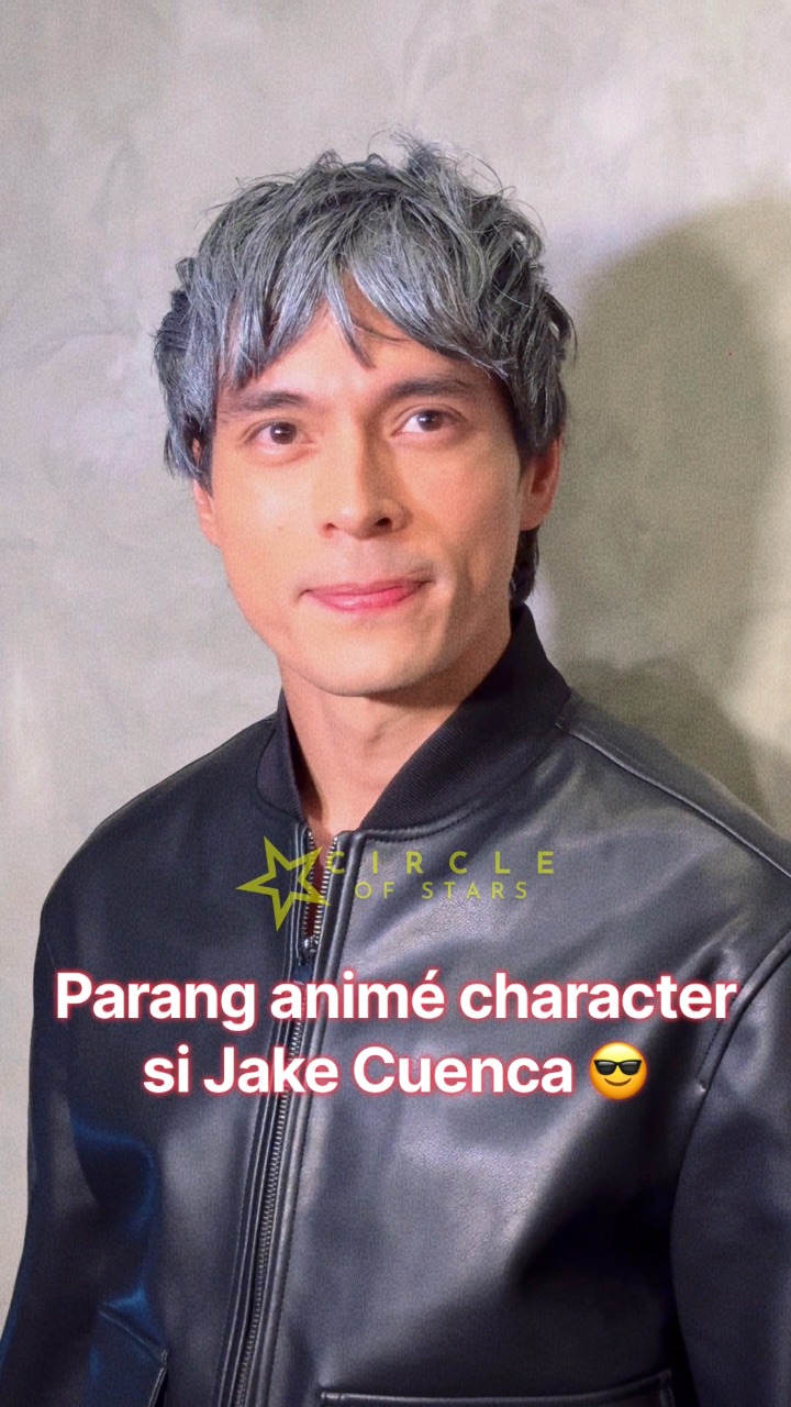 Parang animé character si Jake Cuenca sa presscon ng Netflix movie nila ...