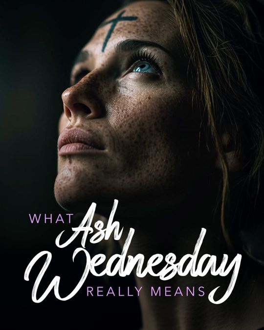 Ash Wednesday begins the journey to Easter. ️ Here’s the meaning behind ...