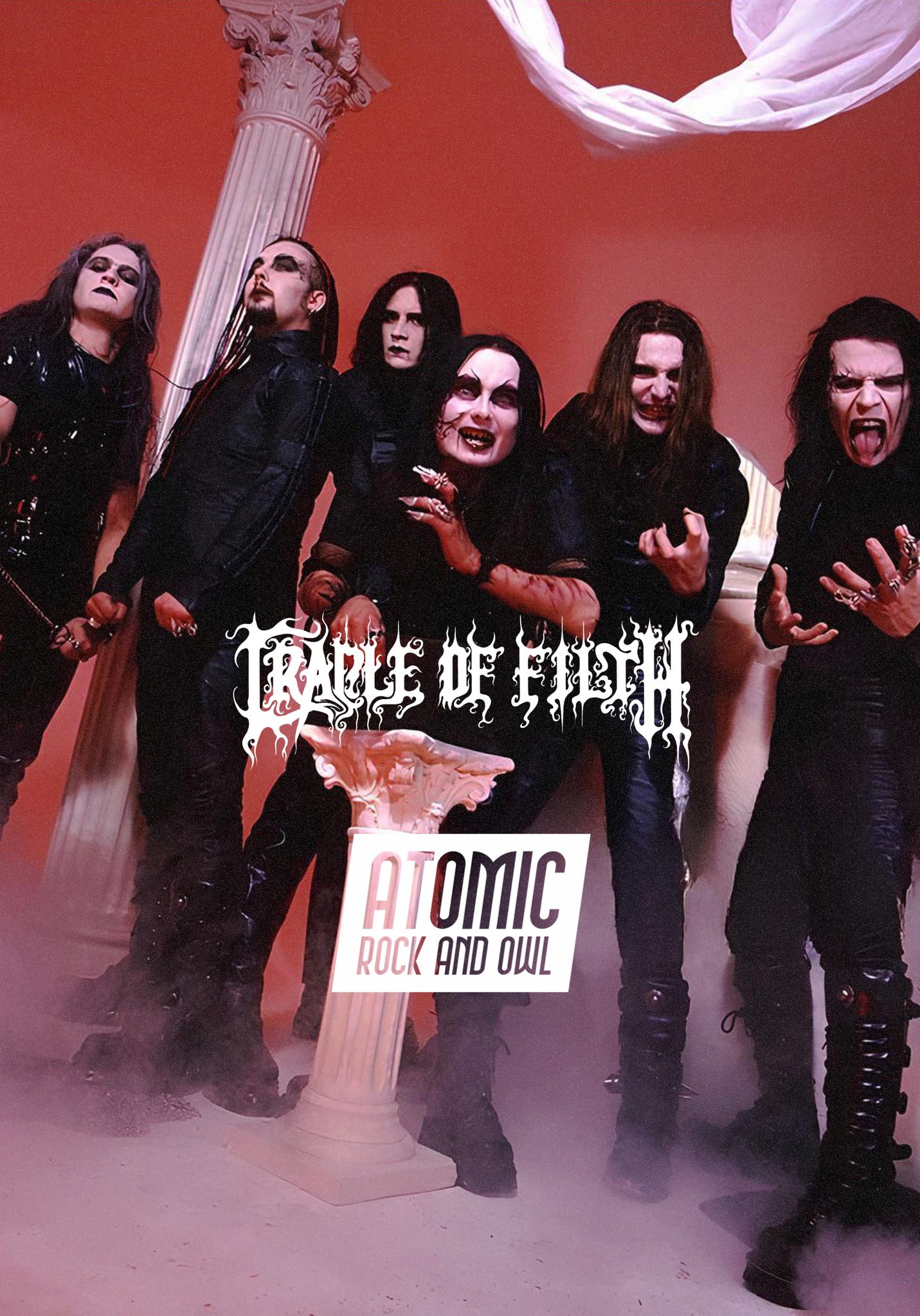 Cradle of Filth é uma banda inglesa de black metal sinfônico da