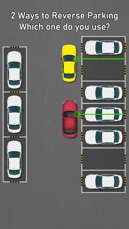 🅿️How to Reverse Park? Wide Road vs. Narrow Road. #Parking #ParkingTips ...