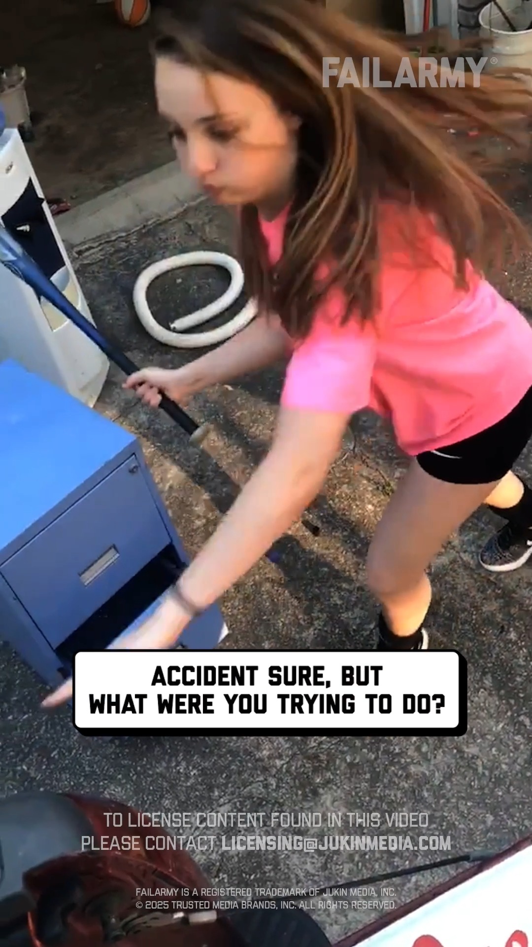 maybe let's move the filing cabinet, huh? 😩 🤣 #baseball #carfails # ...