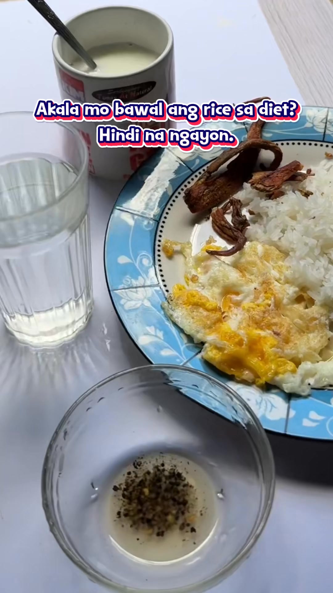 🍚 Akala mo white rice... pero hindi! Light sa tiyan. Light sa konsensya ...