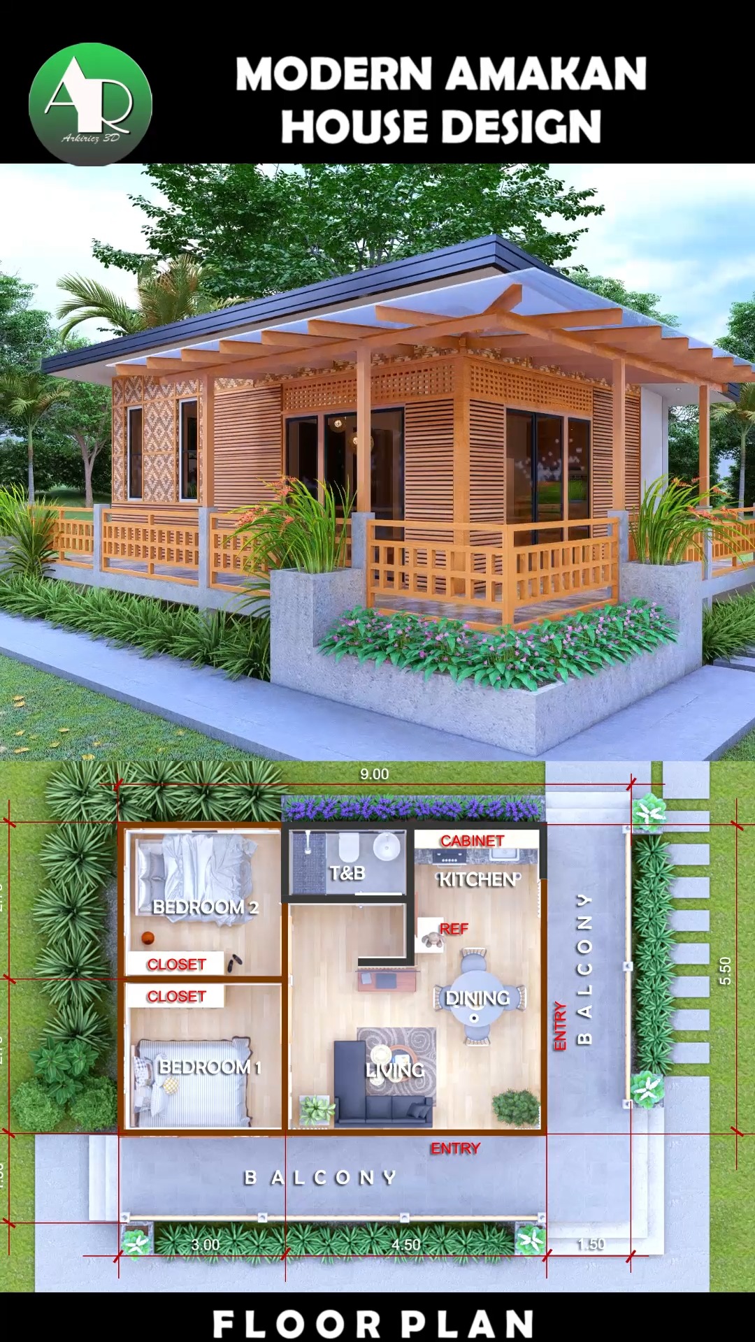 Modern Amakan House🏠💚 #fblifestyle | Arkiricz 3D 2.0 | Facebook