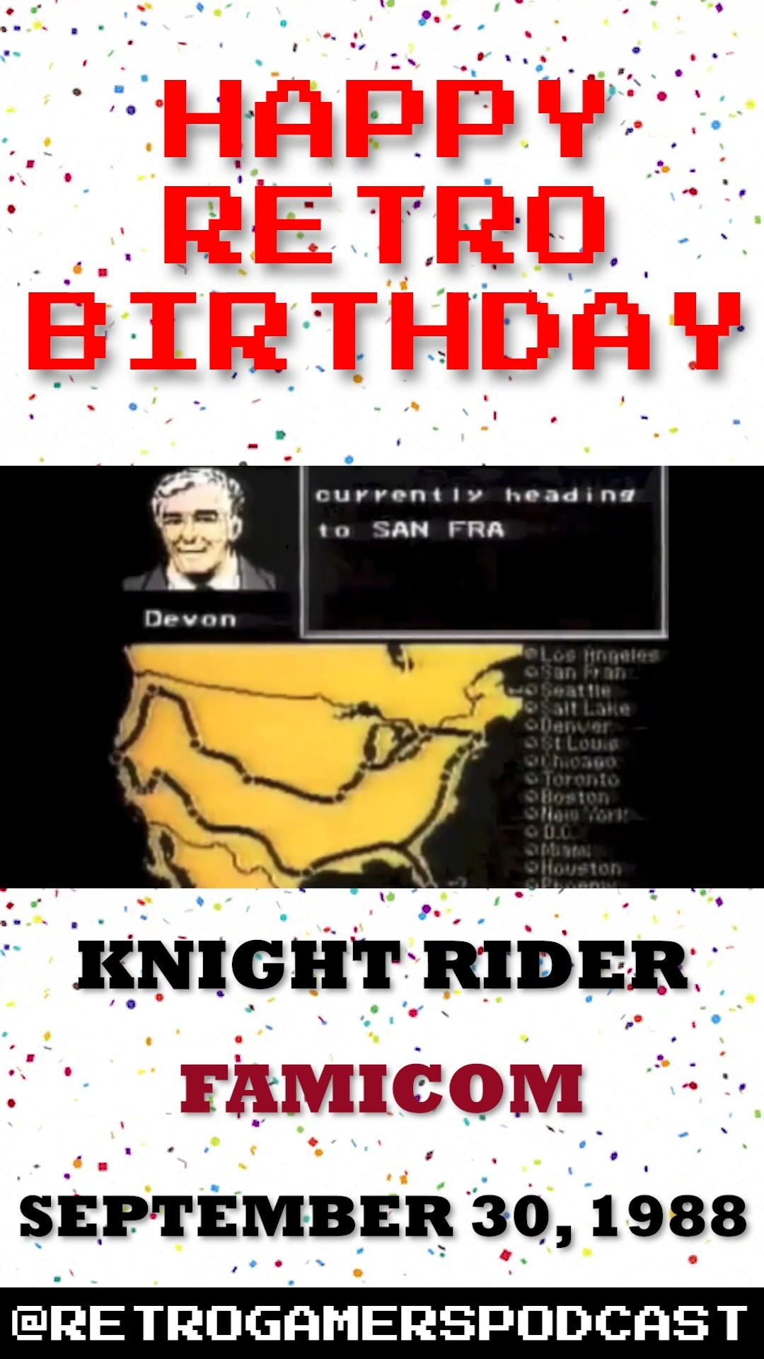 Happy Retro Birthday to the Knight Rider! --- #retrobirthday # ...