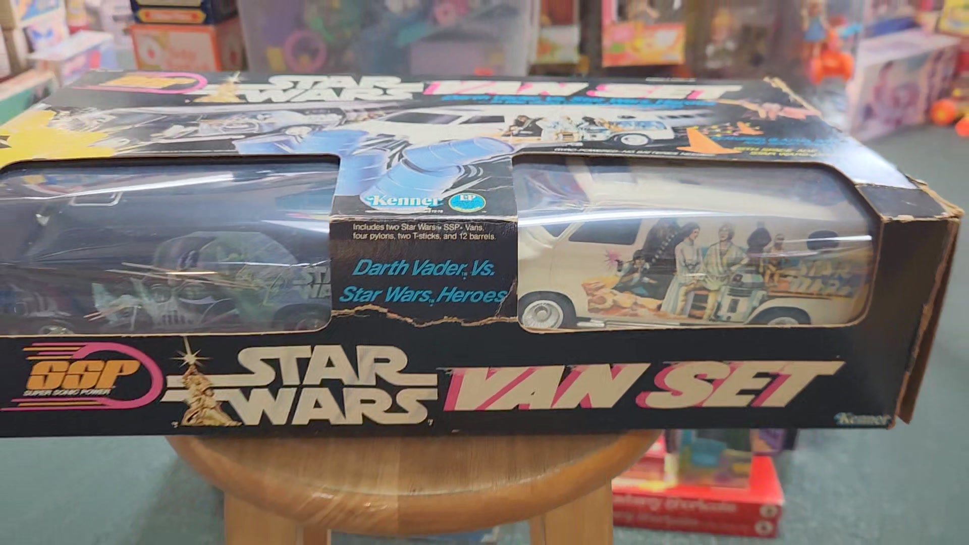 Edit: Sold 1977 Kenner's SSP Star Wars Van Set complete in box