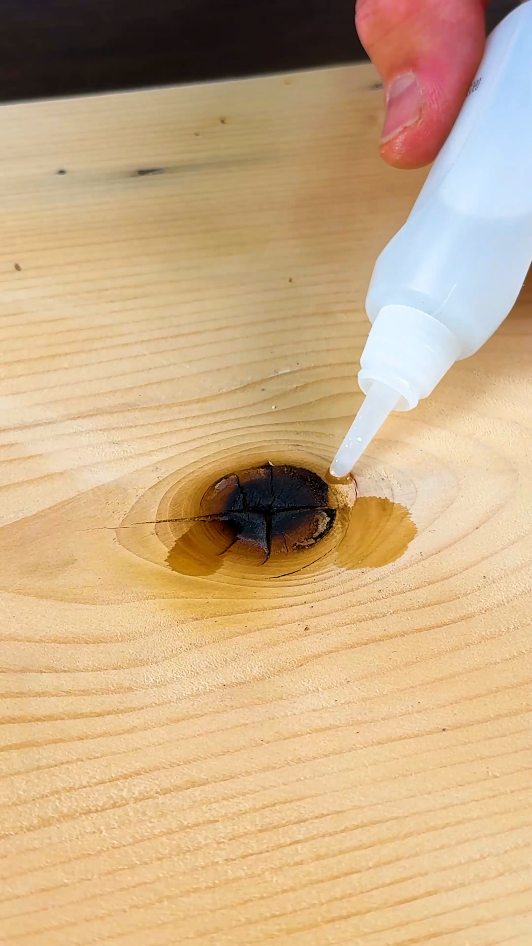 Smart trick for wood knot patching | Pixel Pop | Facebook