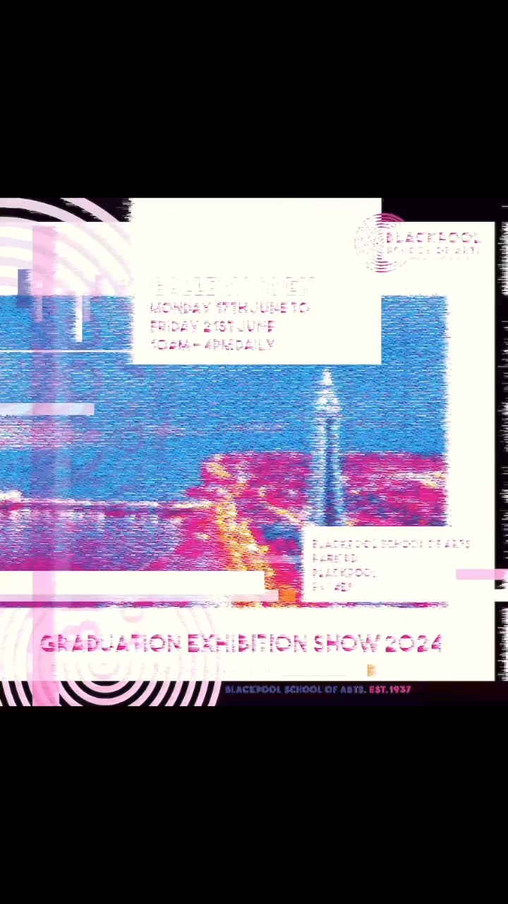 Graduation Exhibition Show 2024! 📣 Come and see the amazing work ...