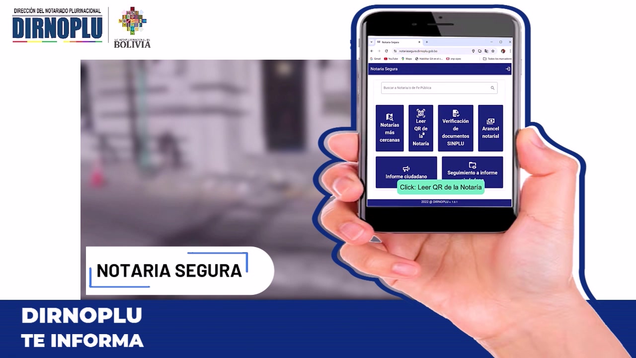🔊 #DirnopluTeInforma 🔊 👉Notaría Segura en tu celular 📱 Es una ...