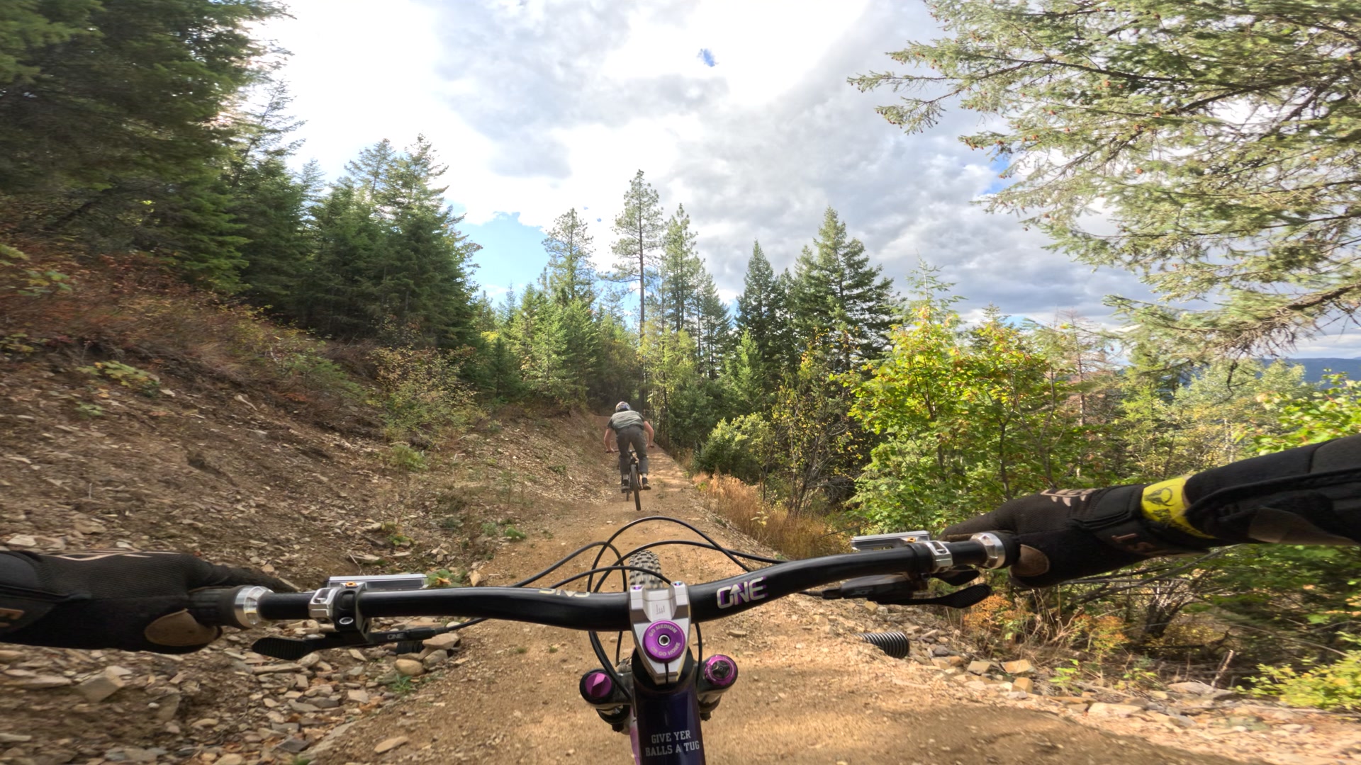 Holy crap what a day shuttled panhandle bike park all day then went up ...