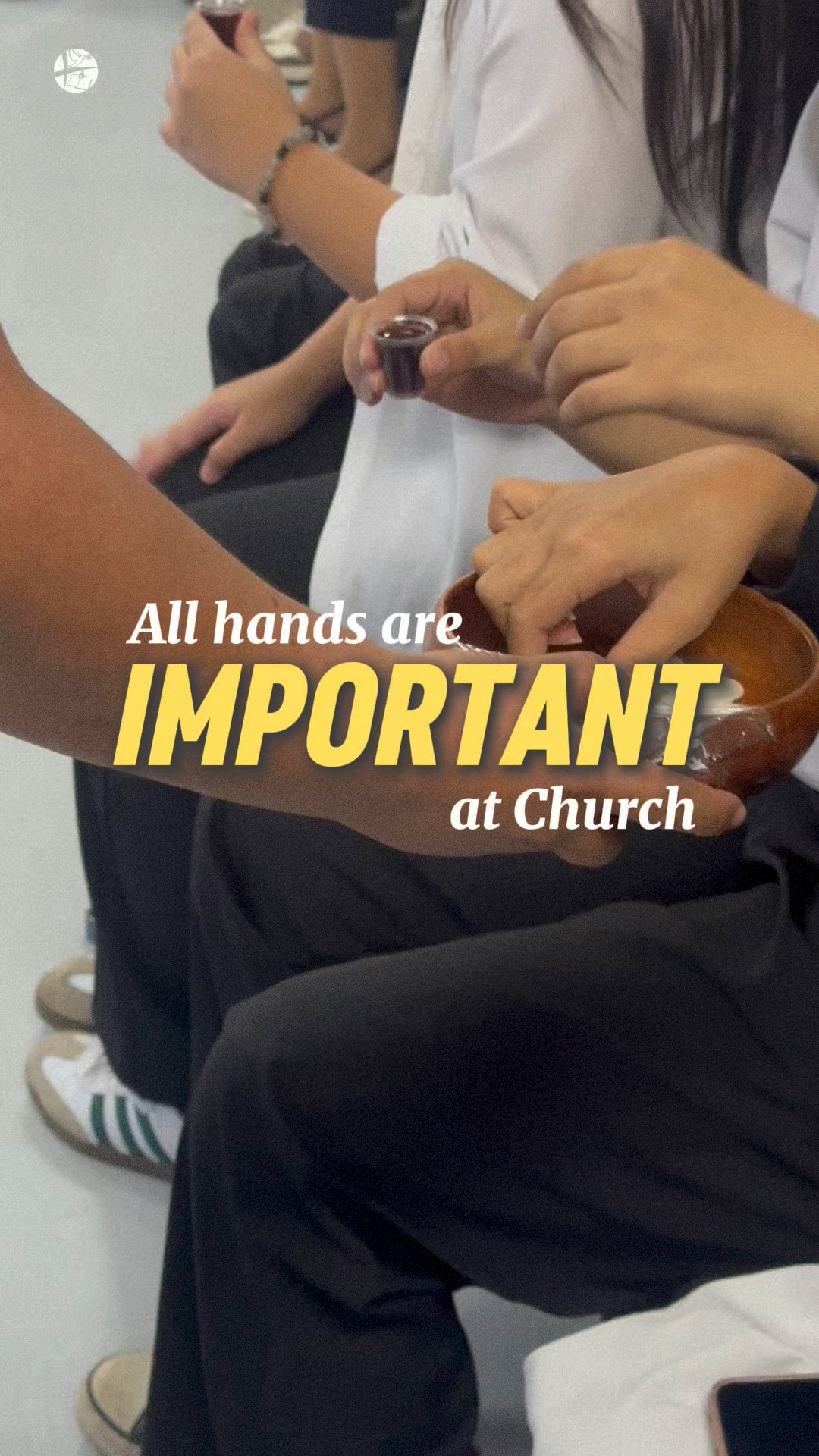 No hand is too small, no role is too simple—when we serve together, God ...