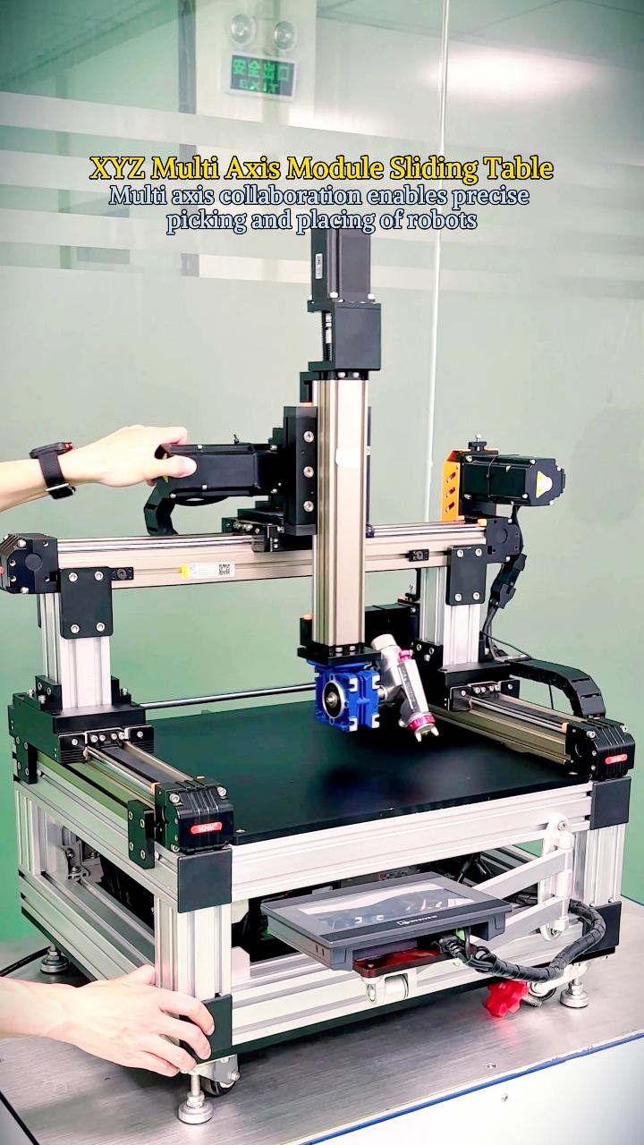 Adopting a modular design, each axis is independently manufactured and ...
