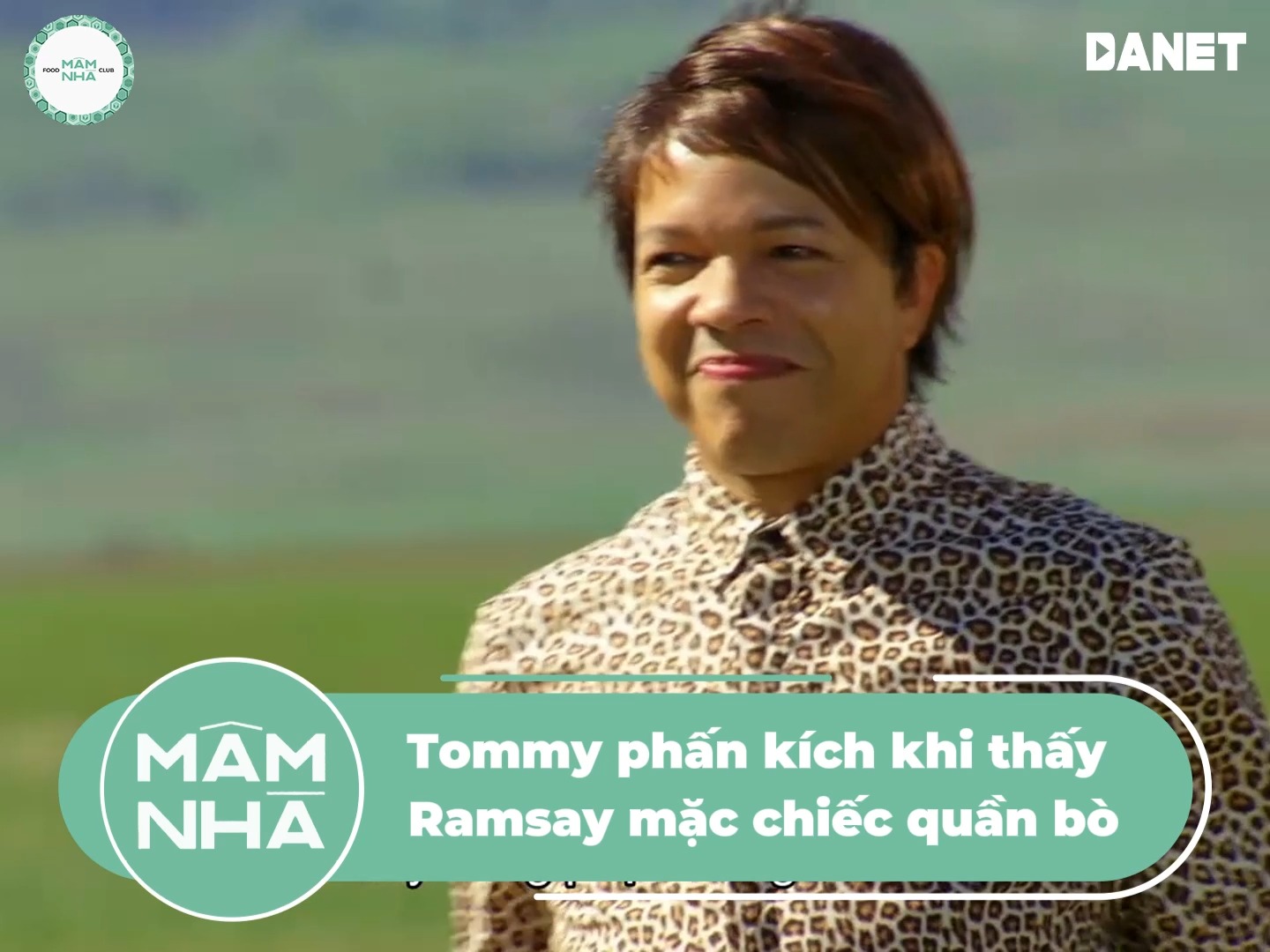 Tommy phấn kích khi thấy Ramsay mặc chiếc quần bò Đón xem Vua Đầu Bếp ...
