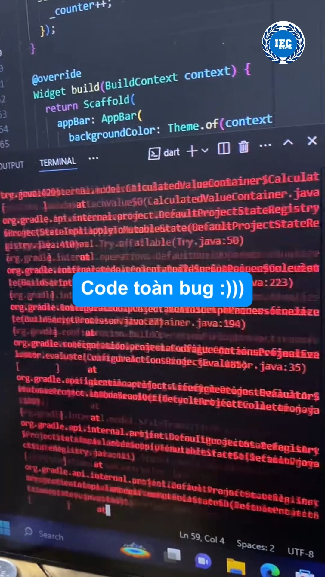 Code toàn Bug là có thật :))) #reels #coding #hoclaptrinh #hocmienphi # ...