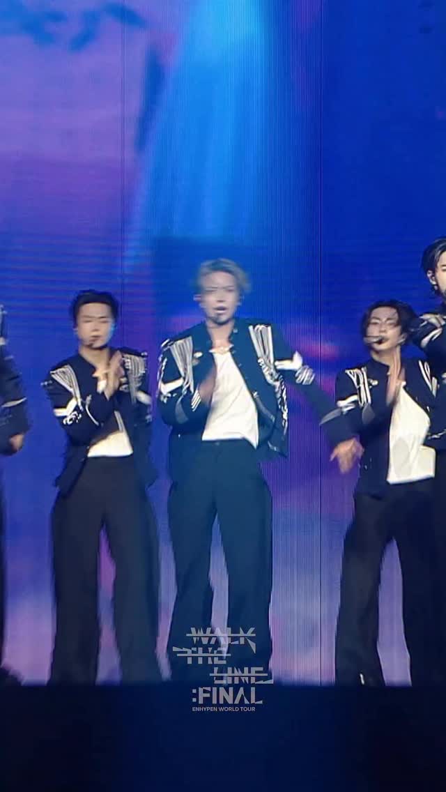 HEESEUNG's #EN_WALKTHELINE_FINAL❤️‍🔥 #ENHYPEN