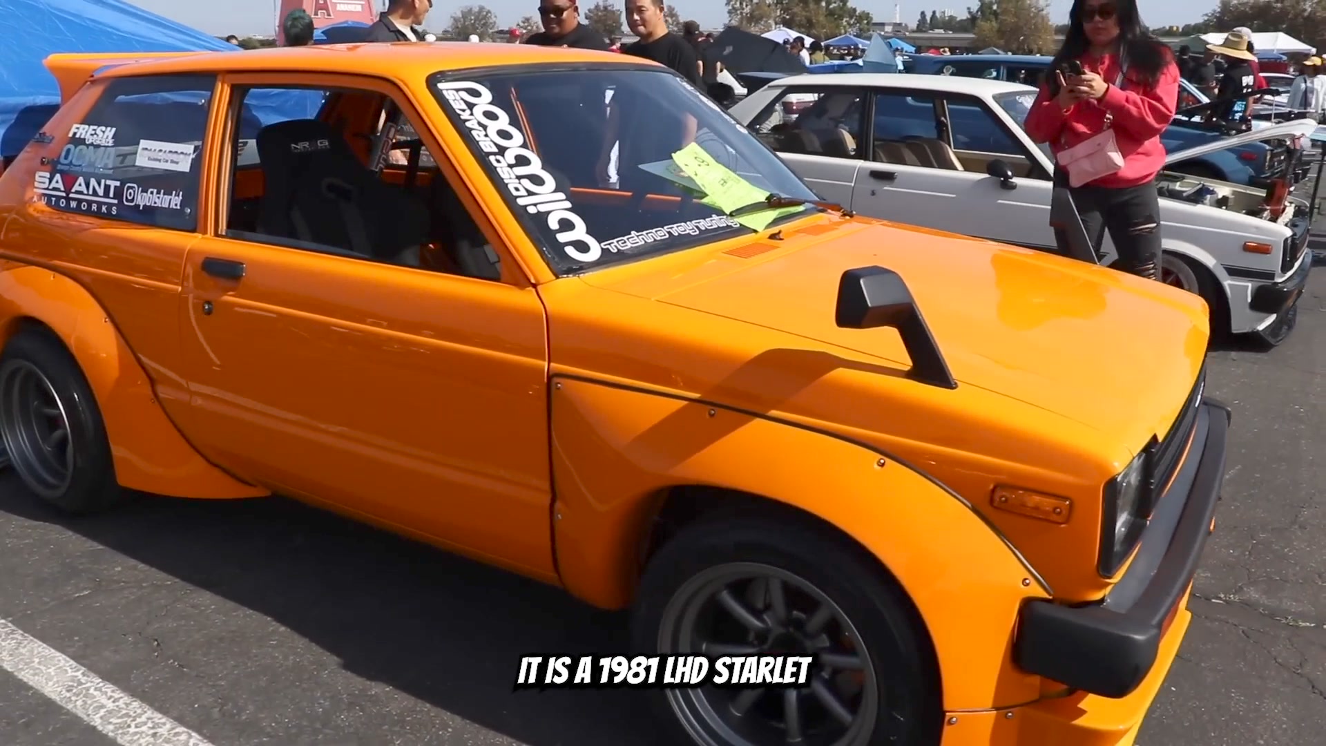 アメリカで🇺🇸 日本の🇯🇵 トヨタ・スターレットを発見‼️ I Found An