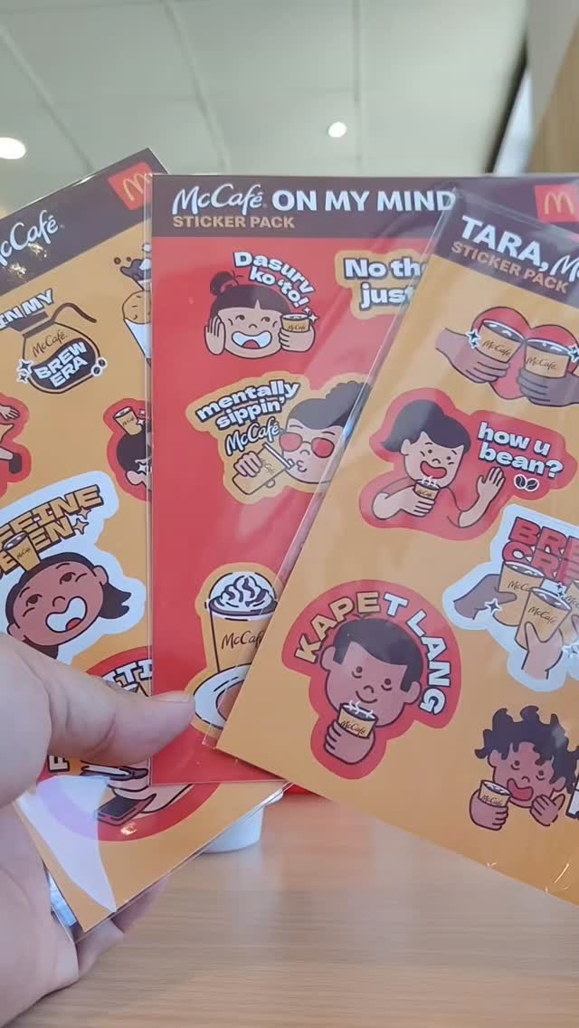 Stop scrolling! Ito na ang sign mo 🤩 ️ NEW McCafé Iced Coffees ️ Sulit ...