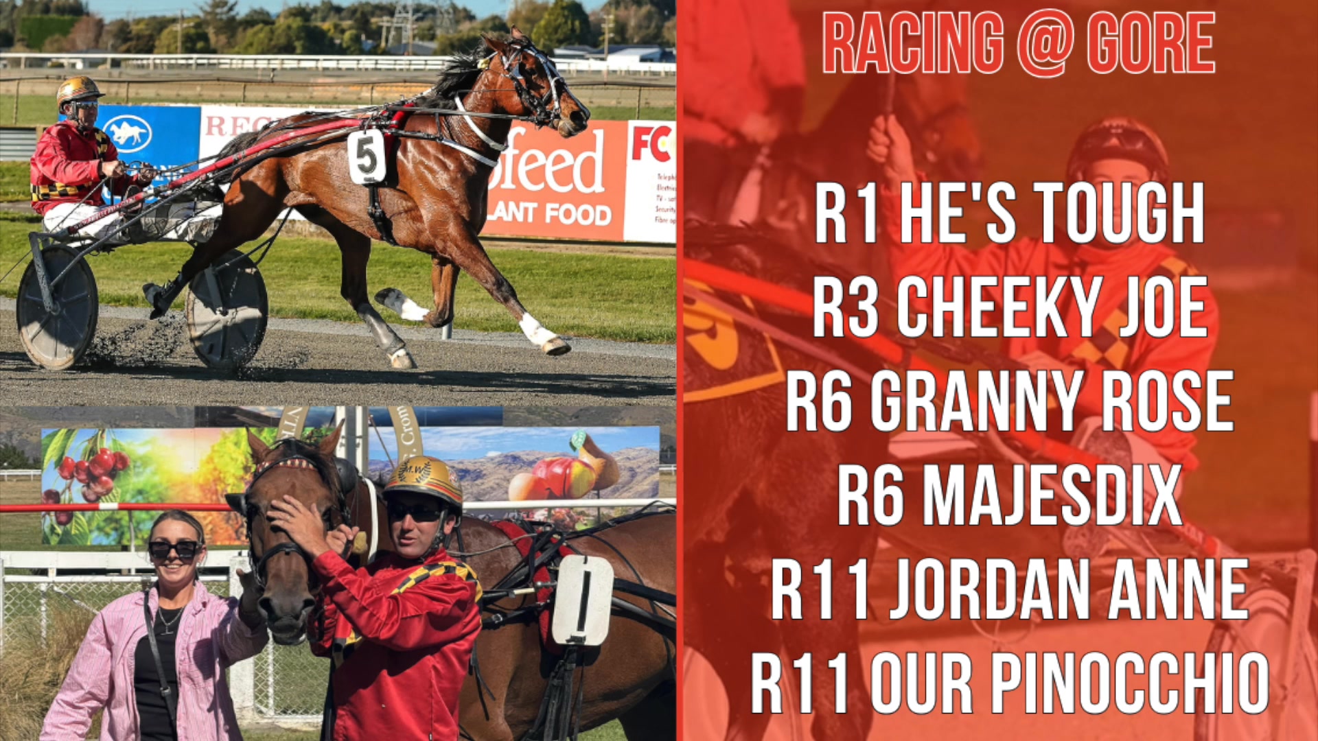 🔴 A big day at Gore is about to get underway and we have six runners 🔴 ...