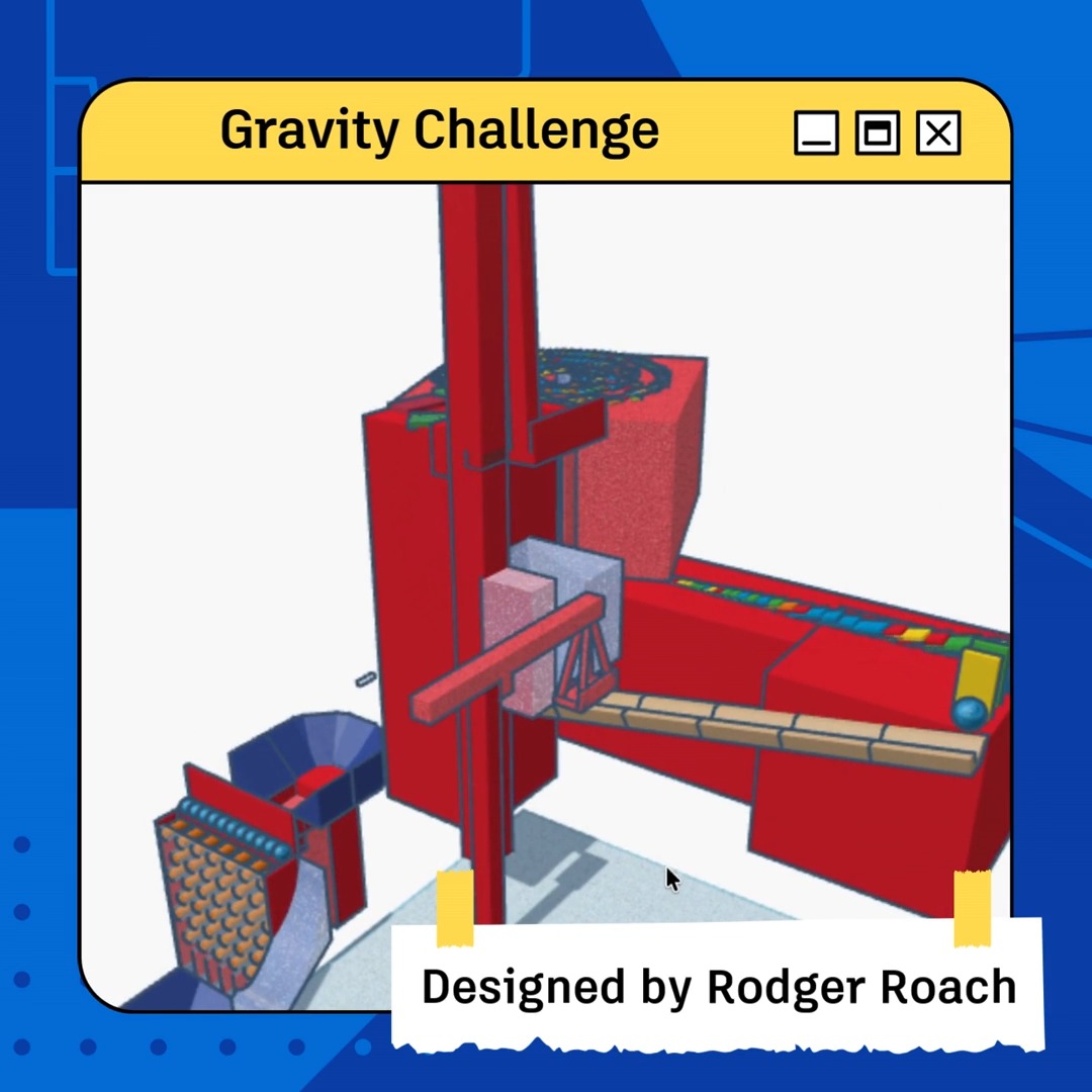 Gravity met imagination in the Tinkercad Gravity Challenge! 🎢 Designers ...