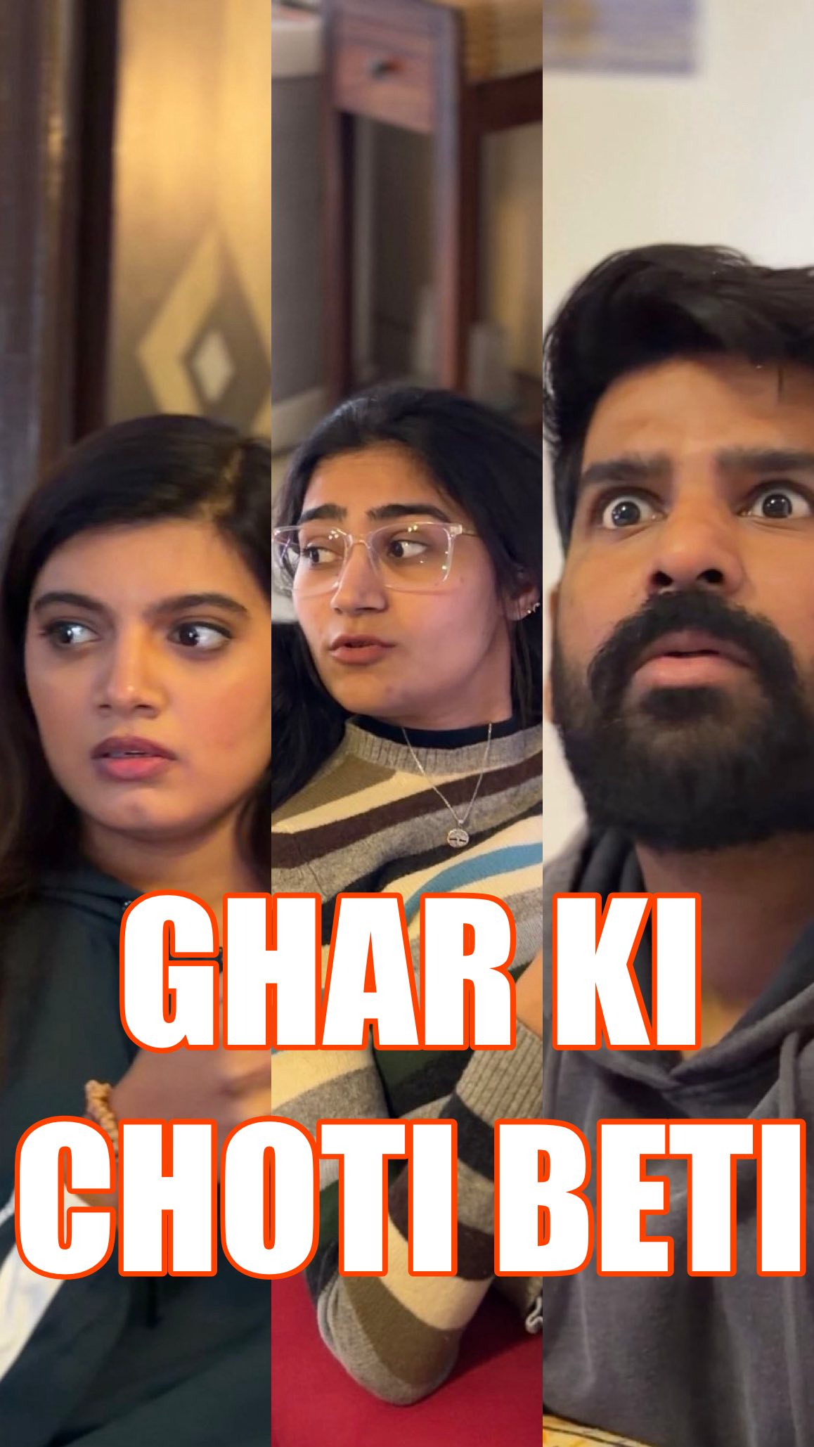Tag ghar ki choti aulaad 🤣 (Siblings, Choti beti, elder sister, brother