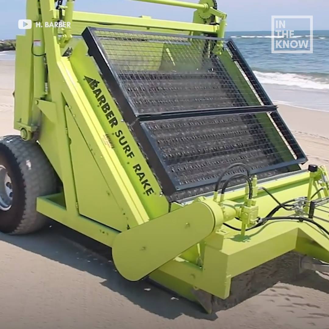 企業知識產權管理 - #發明 This machine is keeping beaches clean all...