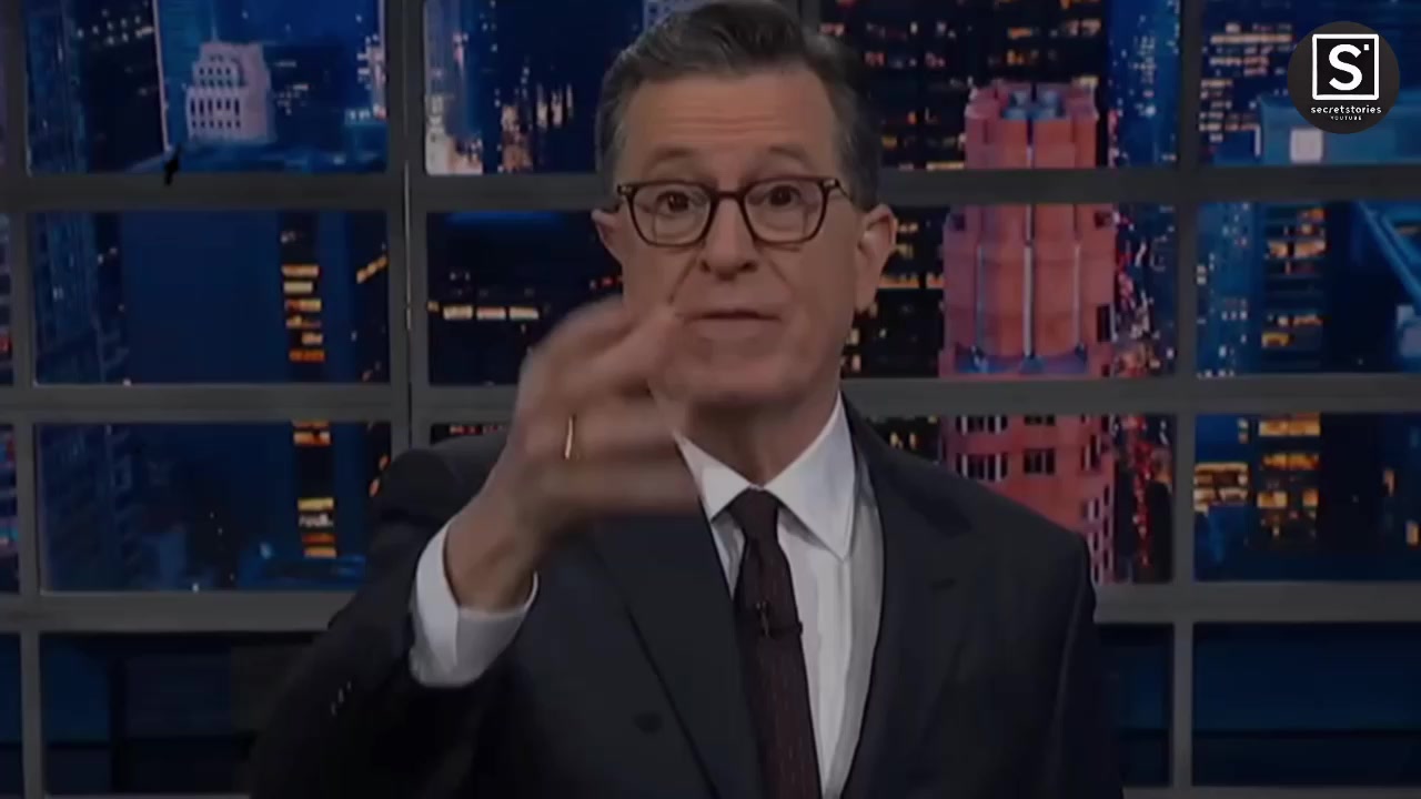 Stephen Colbert drops a bombshell live — he produces a report claiming ...