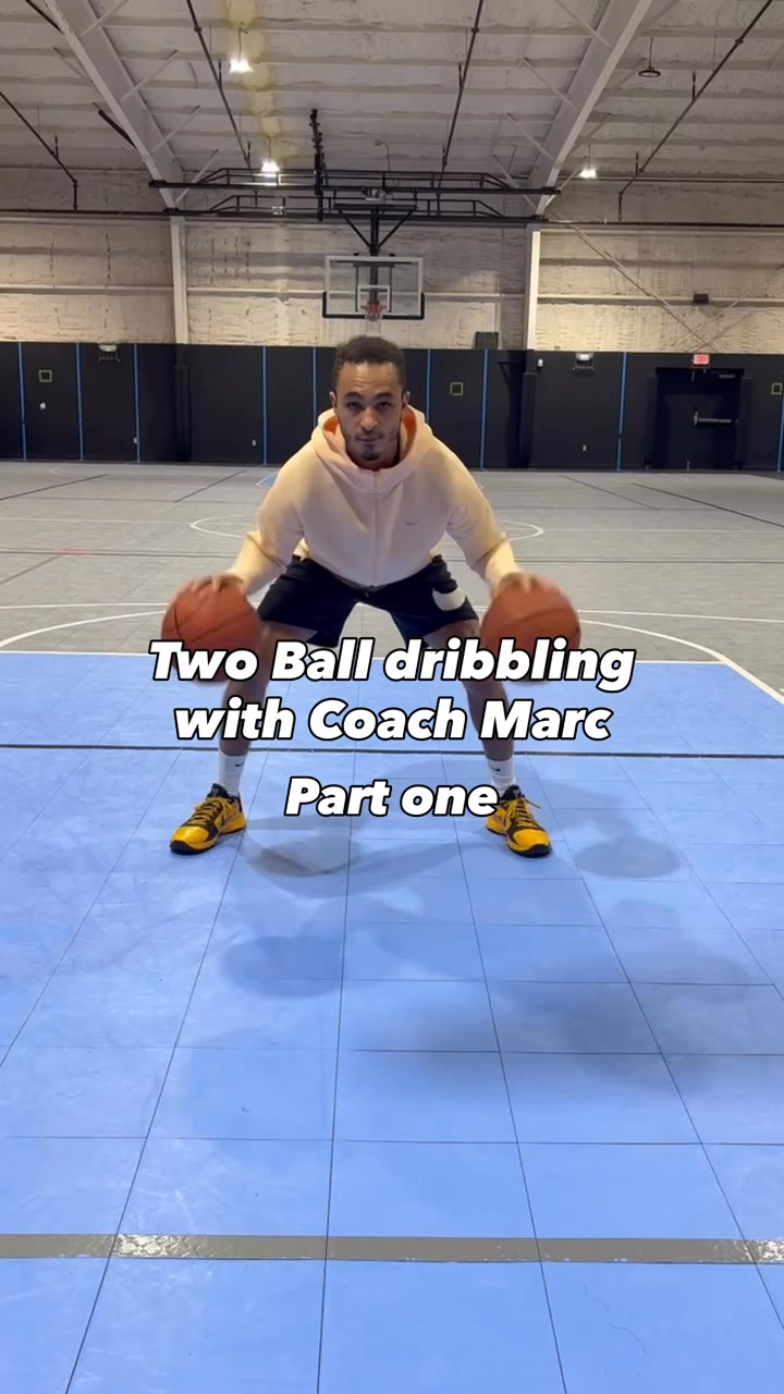 Two ball dribbling with Coach Marc💪 These drills enhance ball control ...