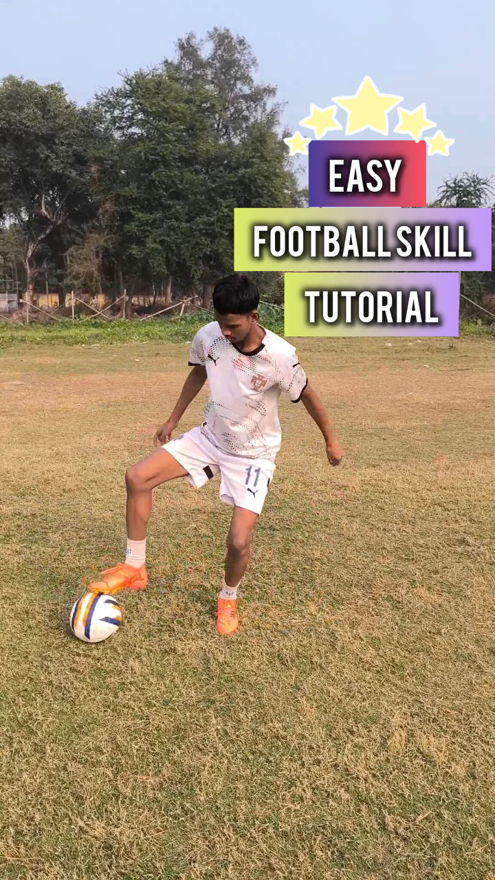 Easy Football Skill tutorial 🔥😱 . . . #instagram #football #youtube # ...