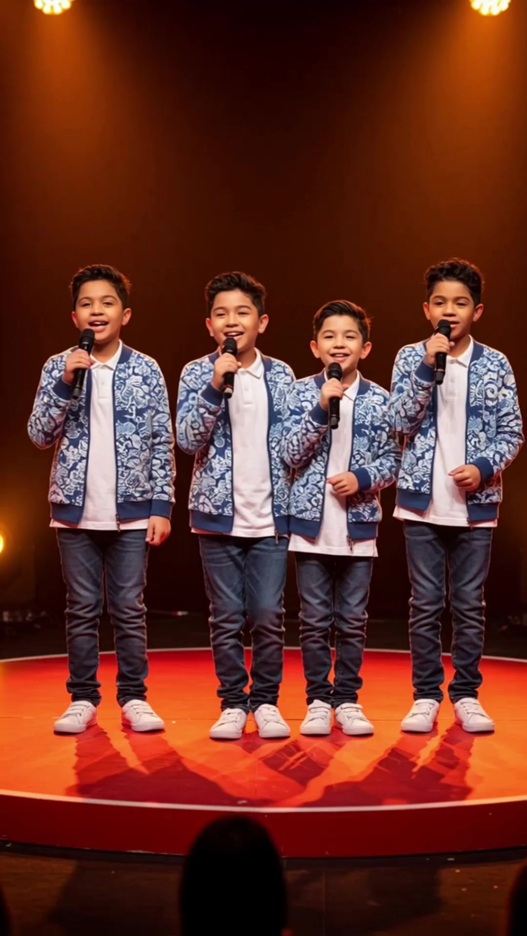 It starts like any cute church performance—four boys, a classic song ...