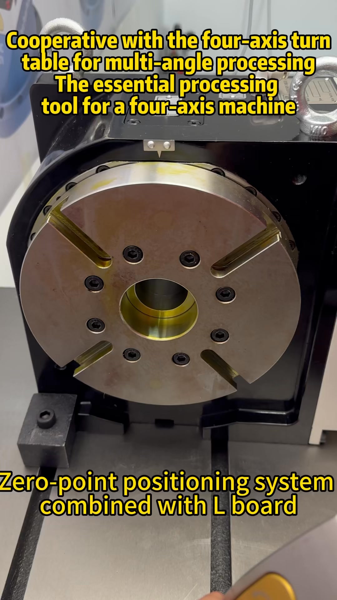 The necessary tooling for a four-axis machine#vises #4-axis #5-axis # ...
