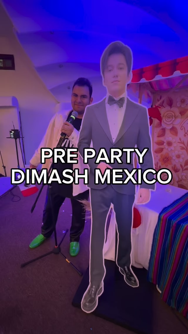 Pre party de Dimash en México 🇲🇽 Con la presencia de @sveta_aitbaeva73 ...