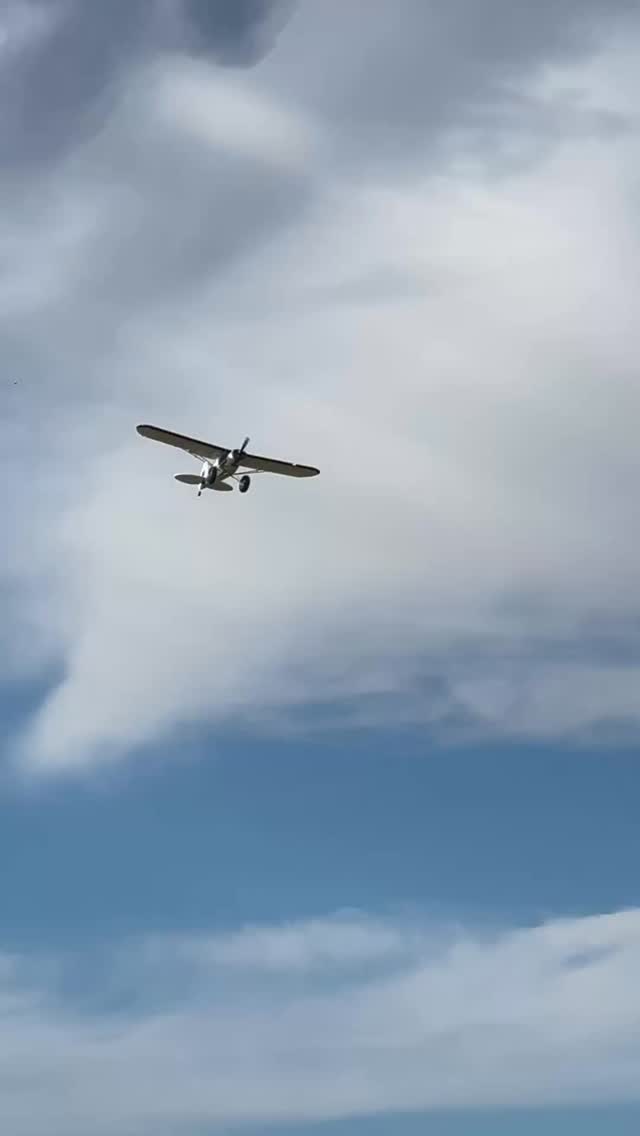 Slow flight with the FMSPA 18 1700mm Super Cub just hits different. 🛩️ ...