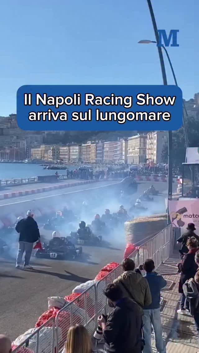 I primi ad accendere i motori sono stati i kart, poi si è cominciato a ...