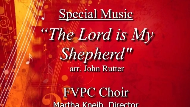 The Florissant Valley Presbyterian Church choir presents this anthem ...