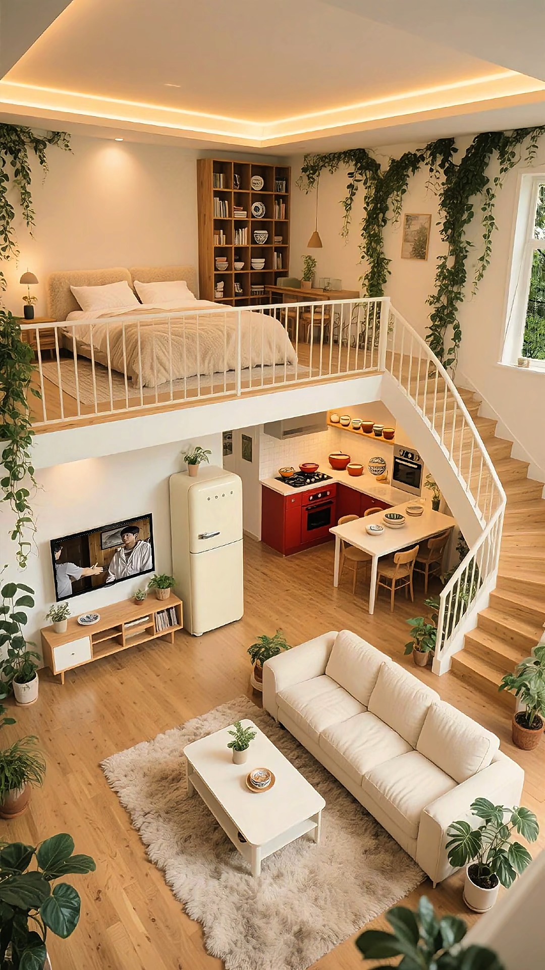Xin vía căn nhà nhỏ, ban công đầy nắng, góc nào cũng xinh 😍 #decor # ...