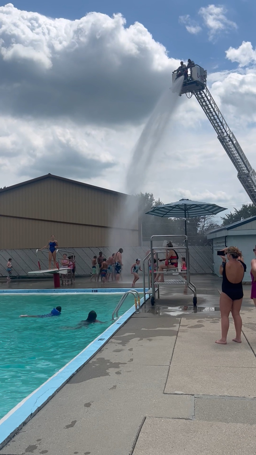 Splish, splash, and a whole lot of fun! Patrons at the Decatur City ...