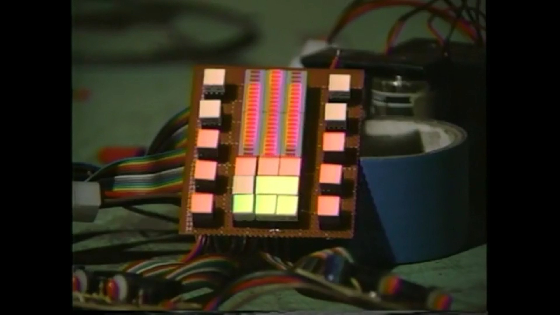 Jay Ohrberg testing out KITT's voice modulator, built for the 1991 ...
