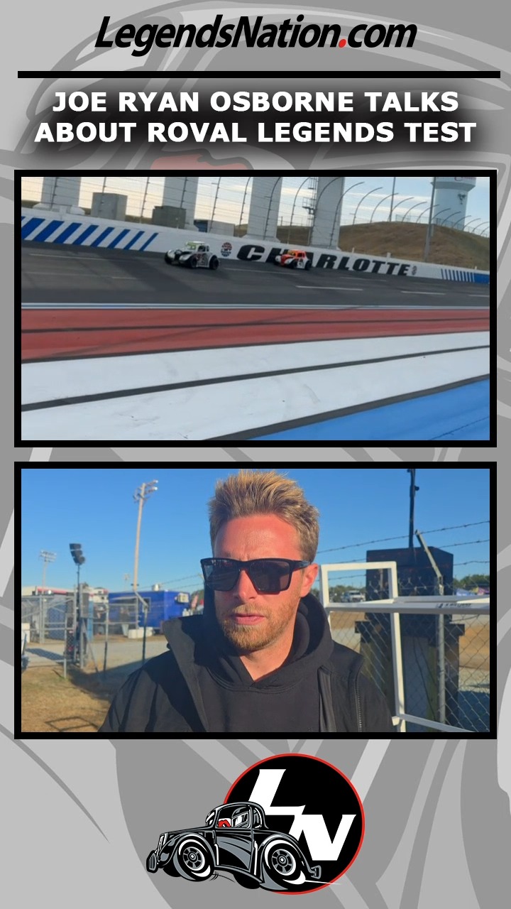Joe Ryan Osborne talked to LN recently about the November Legend Car ...