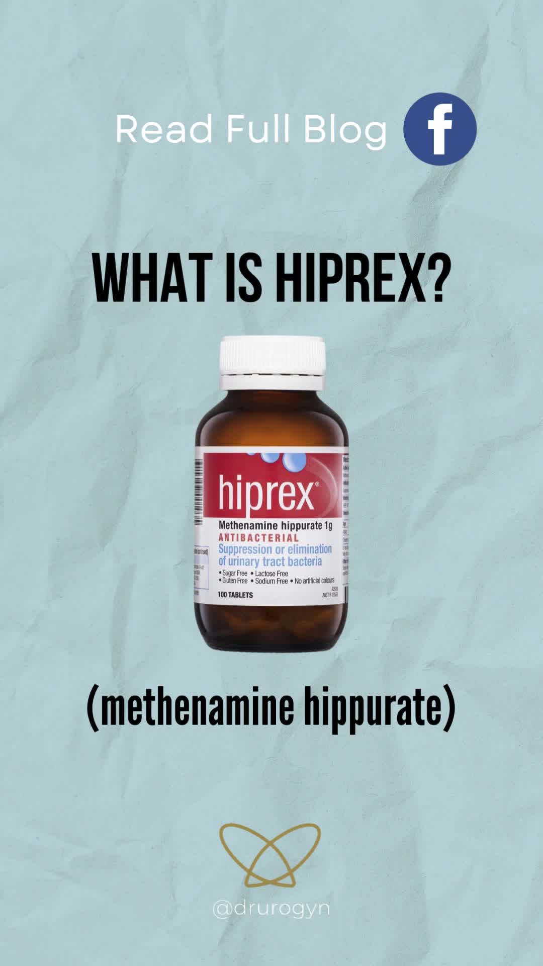 📣 New Blog: All About Hiprex: A Non-Antibiotic Option for Preventing ...