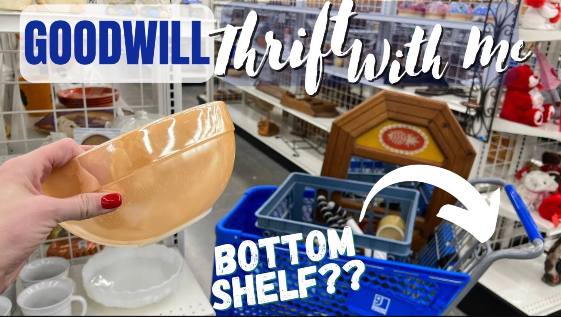 This was hiding on the bottom shelf at Goodwill and I almost missed it ...