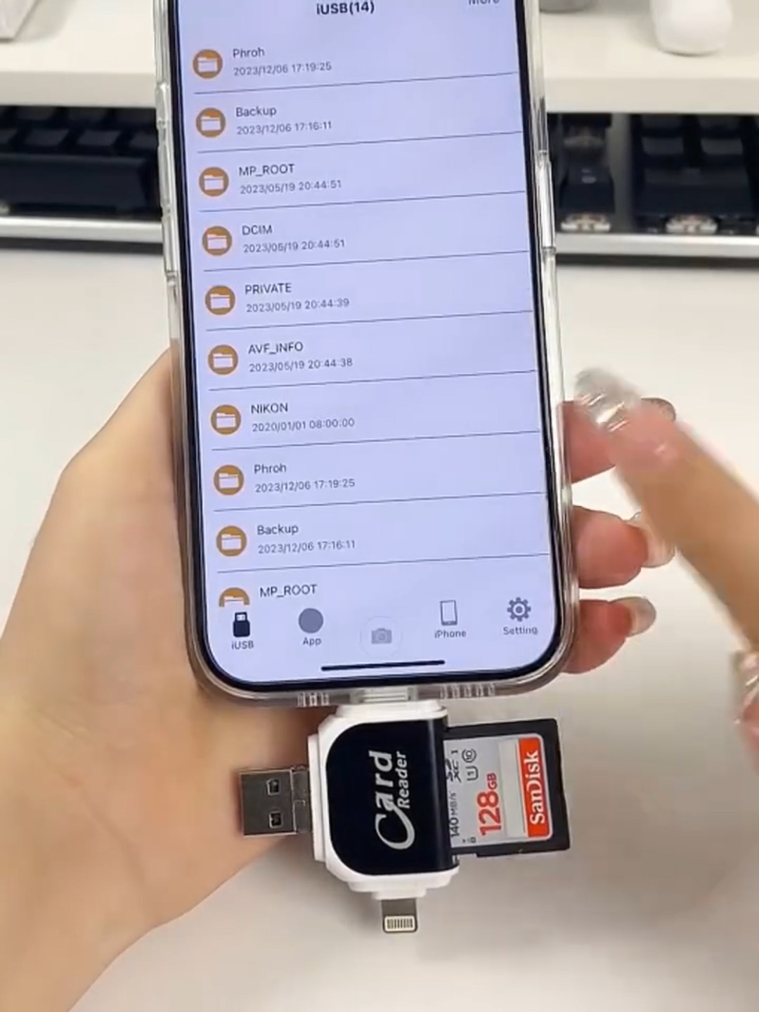 📲New 4 in 1 Universal Card Reader, convenient for work, travel, and ...