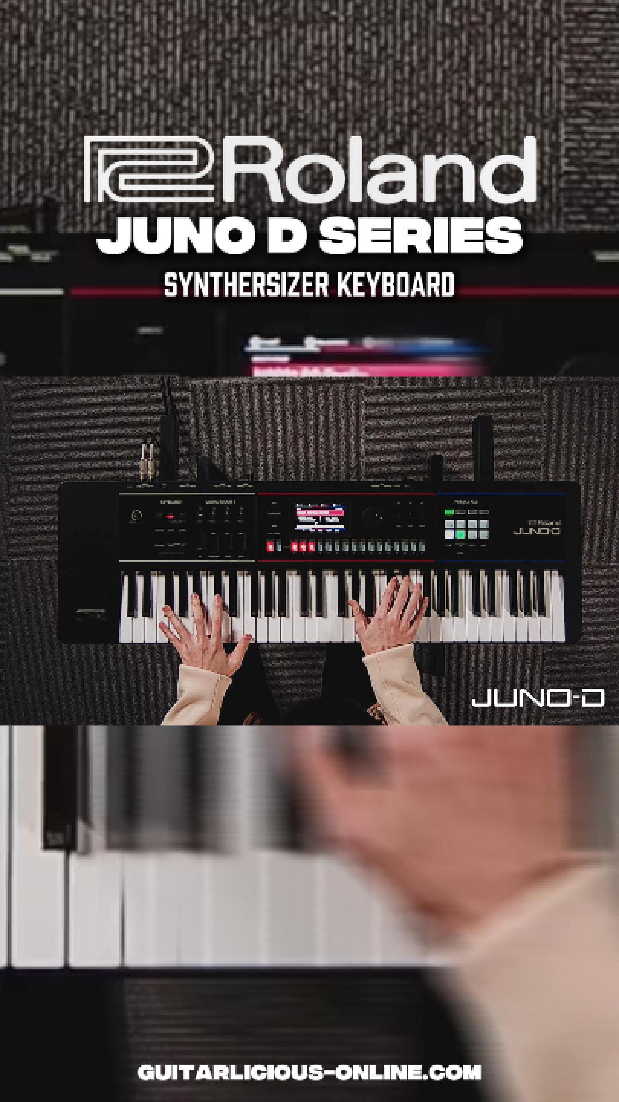 The Roland Juno D Series is back in its modern era — clean workflow ...