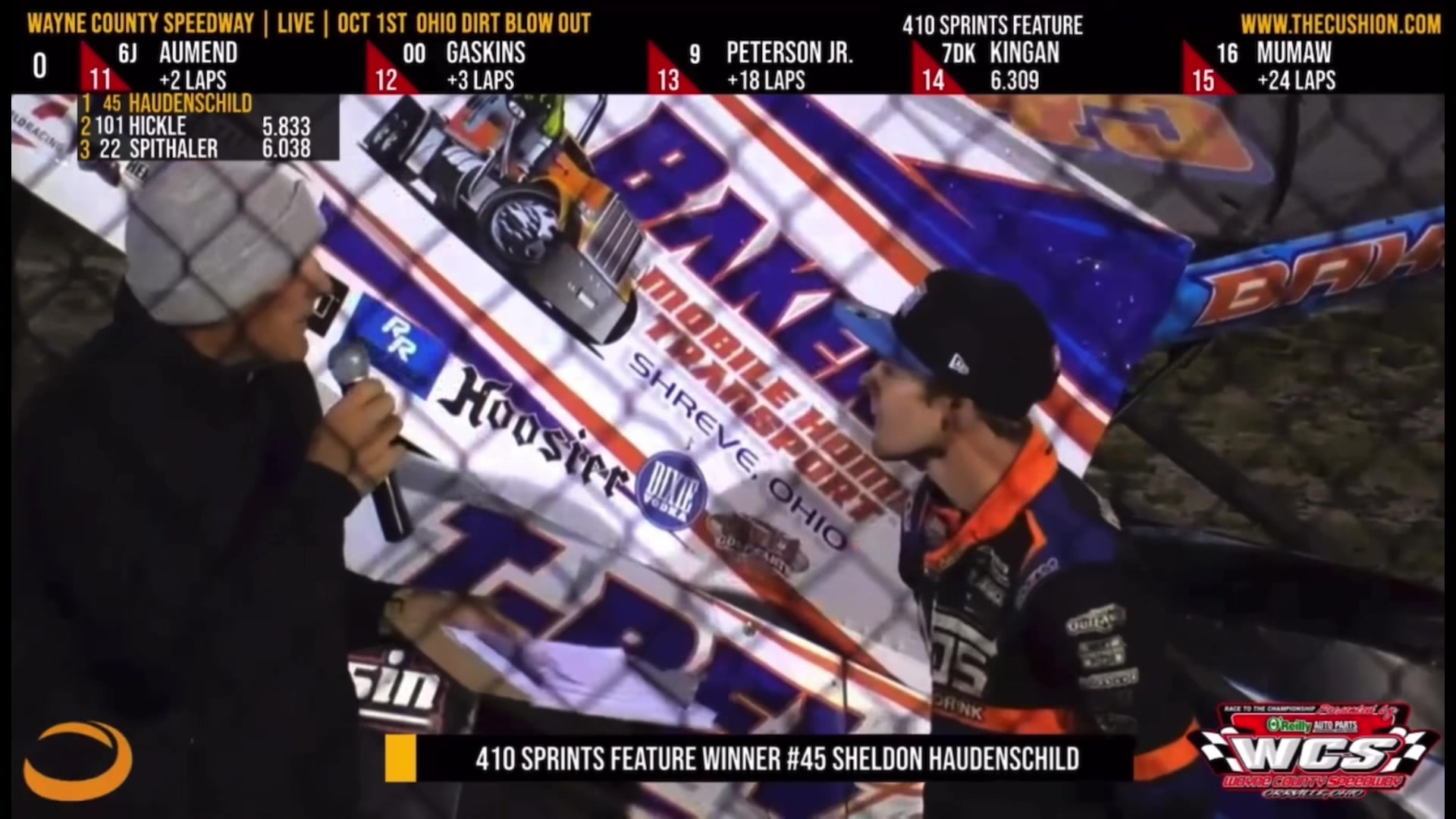 It was first cool just to see Sheldon Haudenschild Racing was making ...