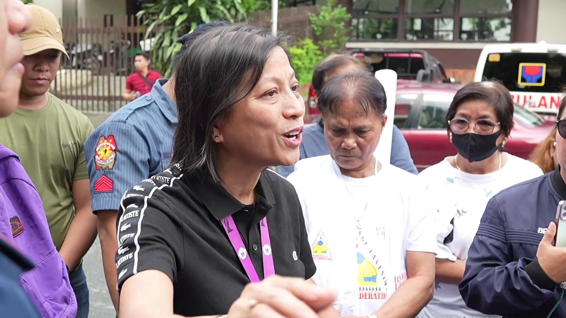 Nakikiusap si Barangay Batasan Kapitan Jojo Abad na Sana ay mapahinahon ...