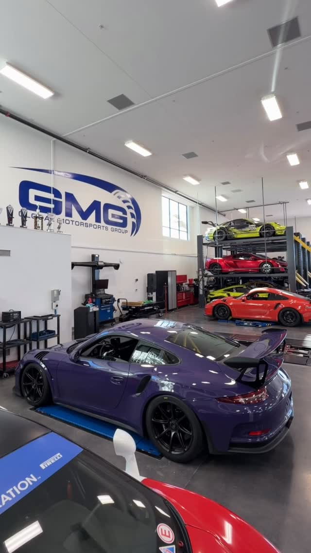 GT3RS serviced by GMG Racing at The Thermal Club and now ready to track ...