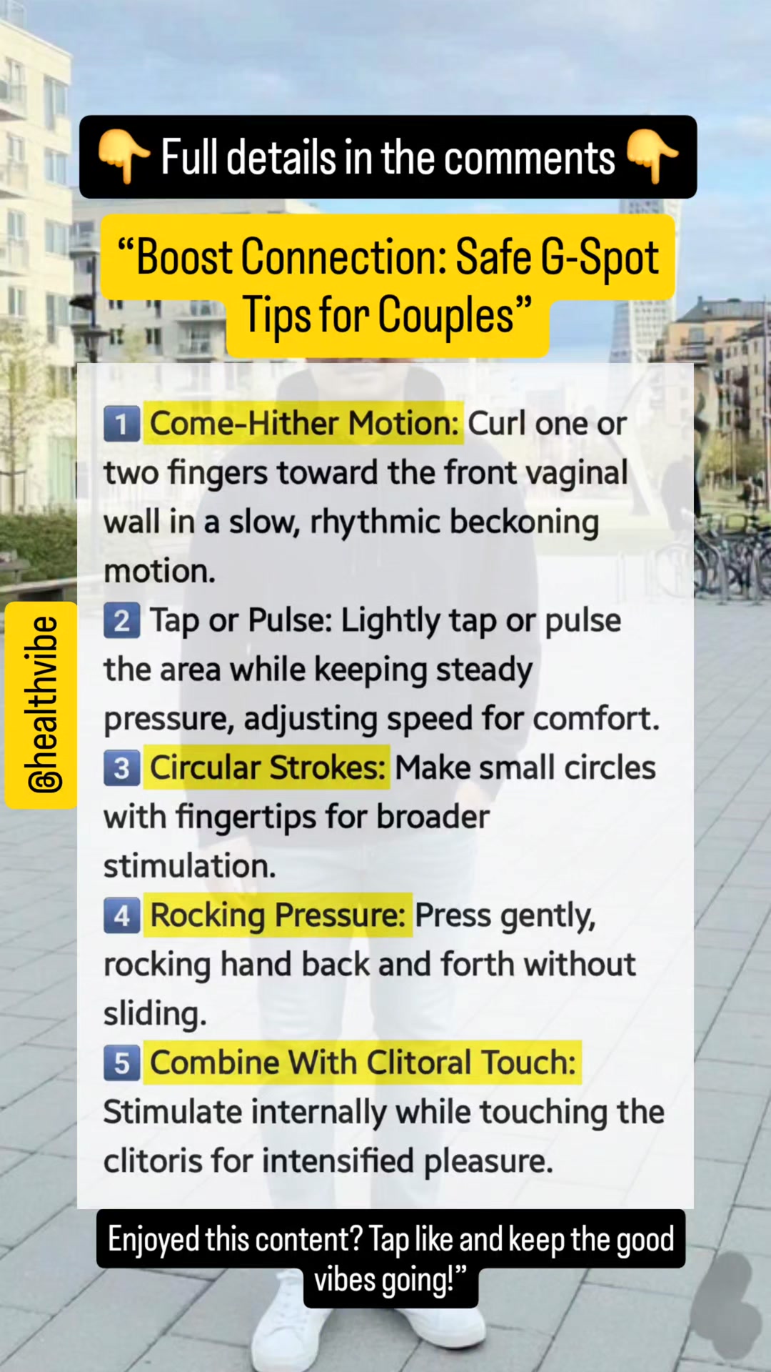 “Boost Connection: Safe G-Spot Tips for Couples” Prioritize comfort ...