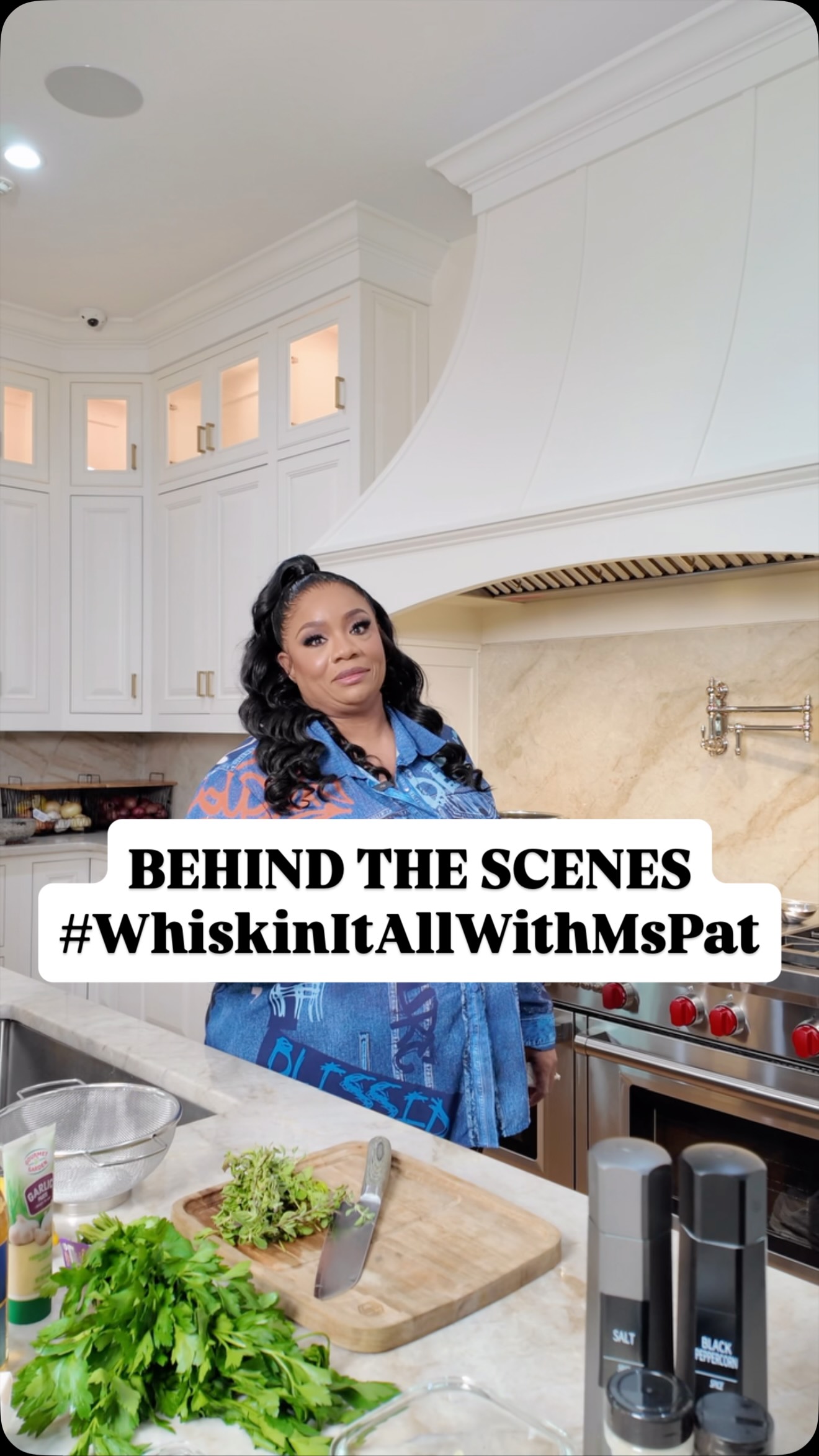 #BehindTheScenes with @kardeabrown, our team, and myself for my all new ...